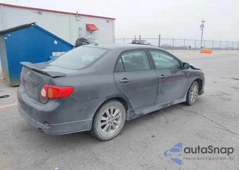 2010 Toyota Corolla S из США, поврежденный, VIN 2T1BU4EE4AC513915